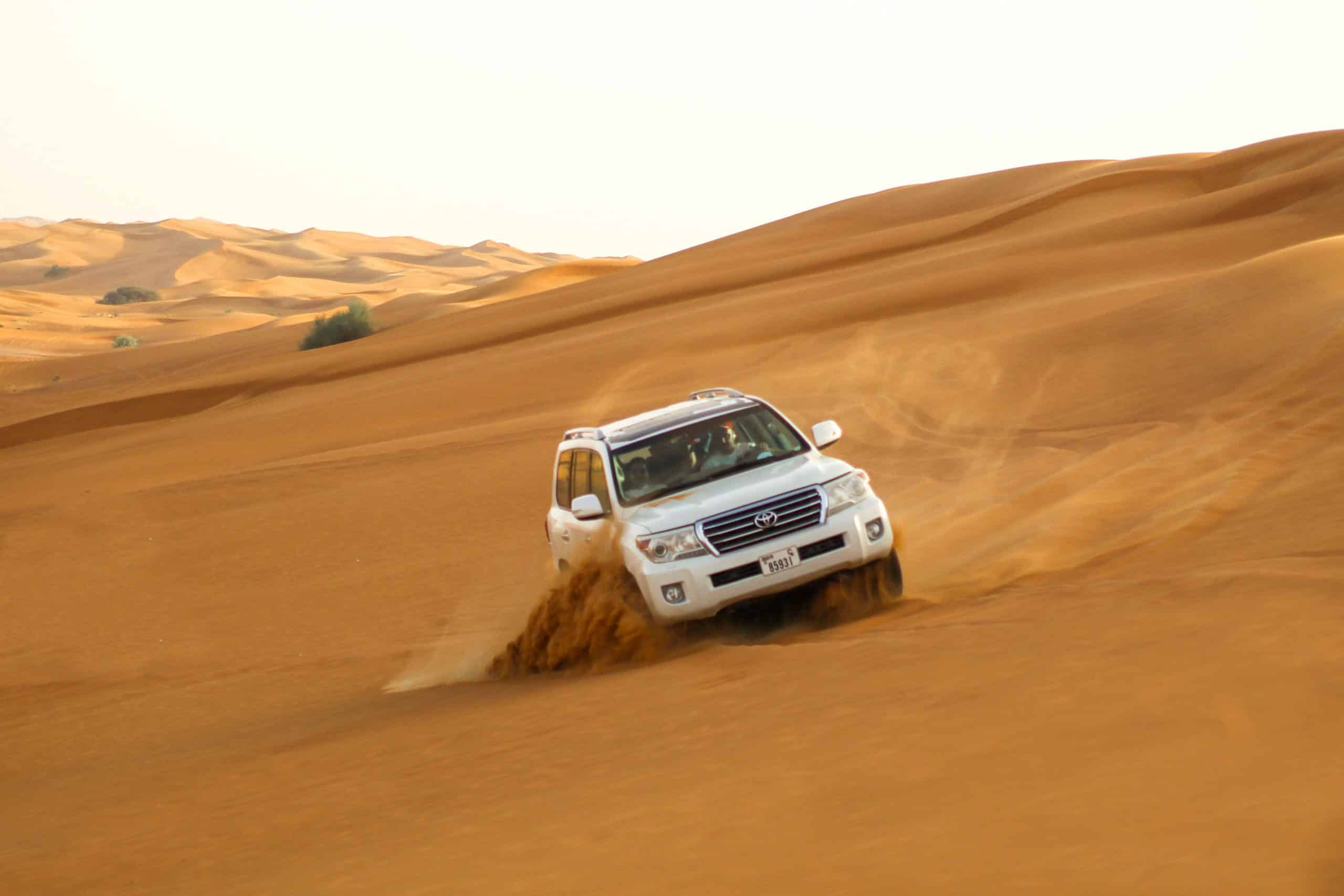 This is the picture of Desert Safari from Abu Dhabi