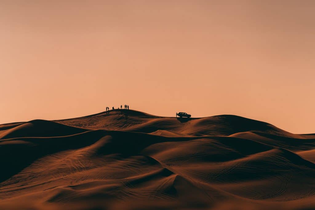 This is the image of Desert Safari in Abu Dhabi