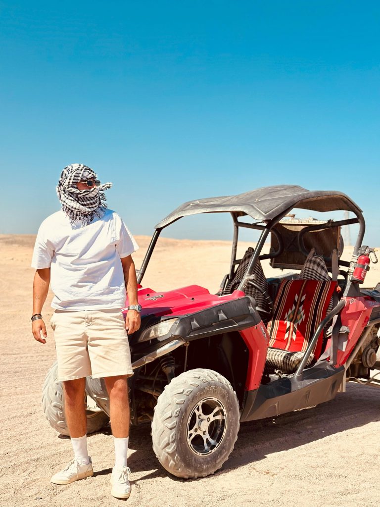 Morning desert safari